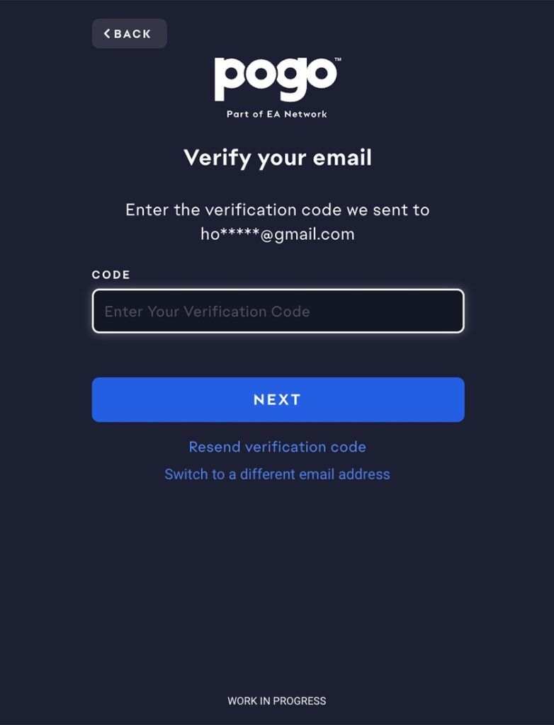 pogo games login account