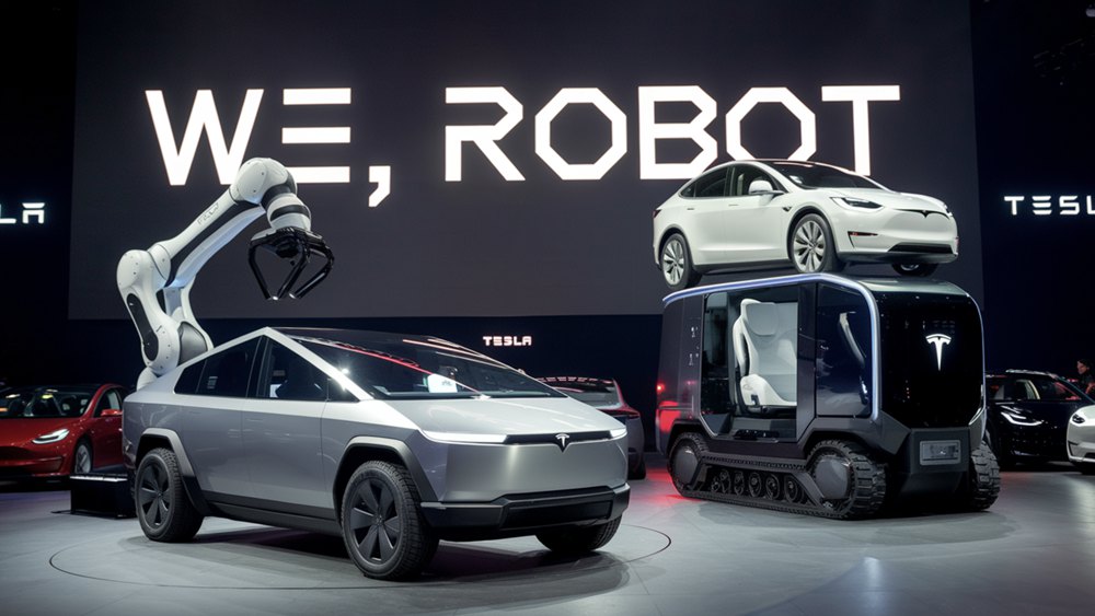 Self-Driving Teslas