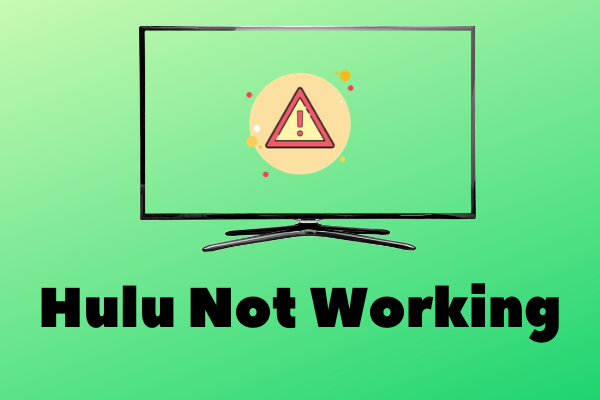 hulu not working