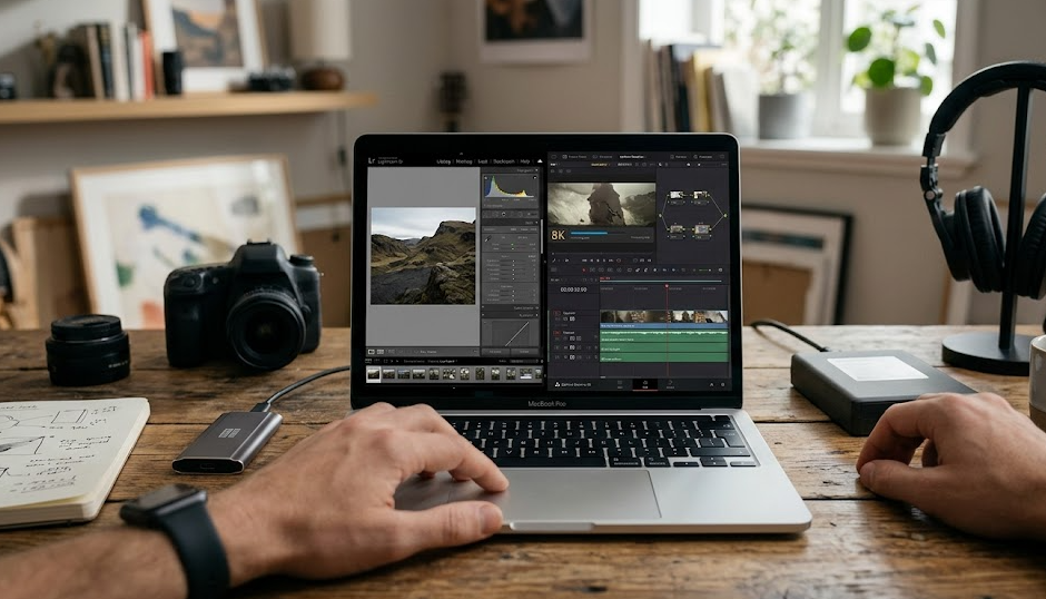 Can a $599 MacBook Handle Pro Work? I Tested the MacBook Neo With Lightroom and 8K Video